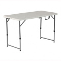 152CM 5FT Regular Folding table plastic unfolded dining table with HDPE panel for garden or picnic,for wedding events display